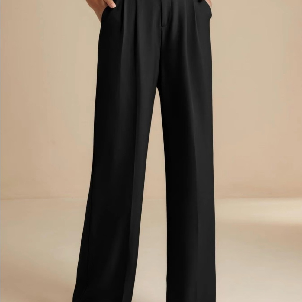 Elegant Black Women's Pants with pockets
